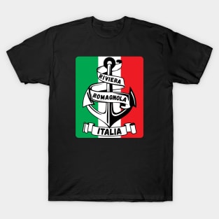 Riviera Romagnola Italy Flag T-Shirt